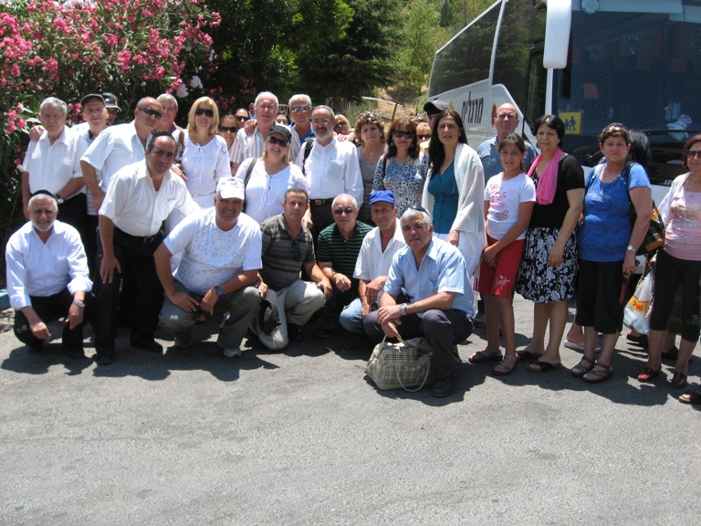 טיול לקברי צדיקים בצפון, יולי 2009