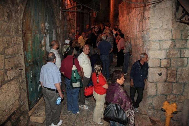 סיור סליחות לילי בירושלים, אוגוסט 2009