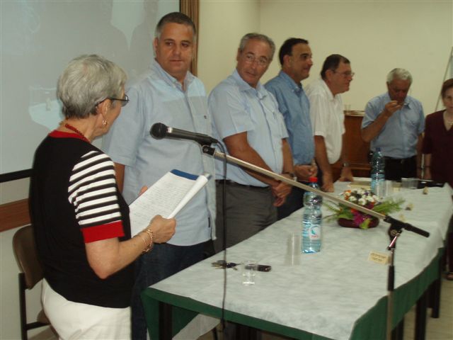 מפגש הוקרה לחברים שהגיעו לגבורות והרמת כוסית לראש השנה תש"ע, ספטמבר 2009