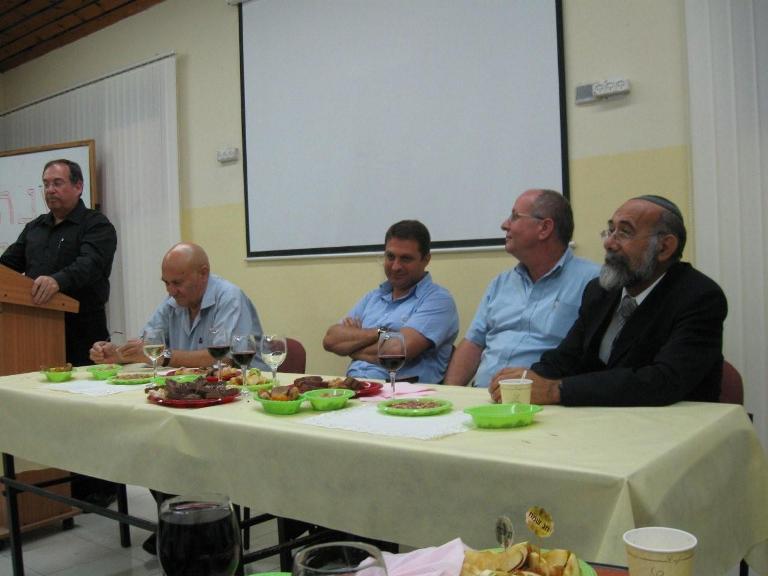 הרמת כוסית לראש השנה תש"ע, ספטמבר 2009