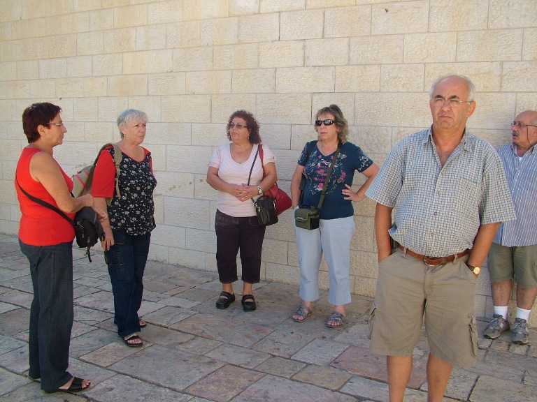 ביקור חברי הסניף במשרדי מחוז ירושלים, ספטמבר 2009