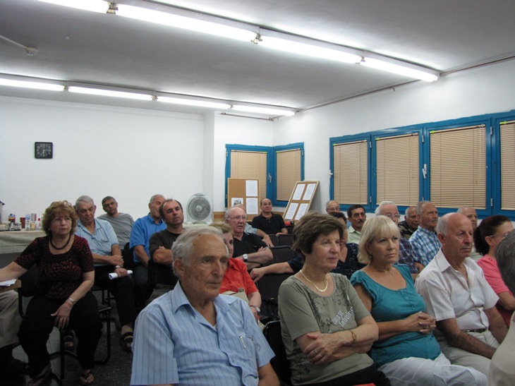 הרצאה על ``מערכת העיכול - המוח השני`` שנערכה ב- 15.10.2009