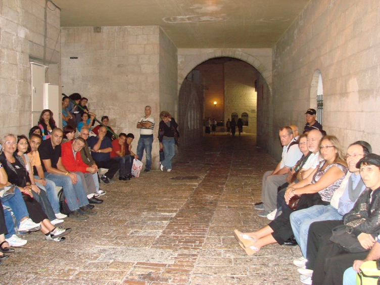 ביקור ברובע היהודי, טיול בירושלים, ספטמבר 2009