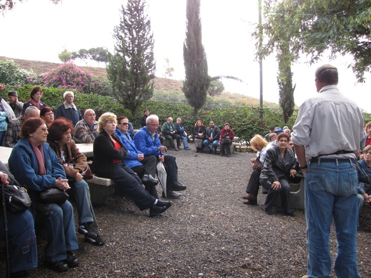 טיול דו-יומי לגליל ``בעקבות השומר`` שנערך ב-3-4.11.09