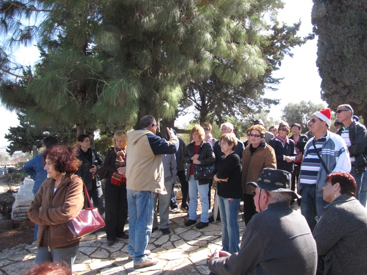 טיול דו-יומי לגליל ``בעקבות השומר`` שנערך ב-3-4.11.09