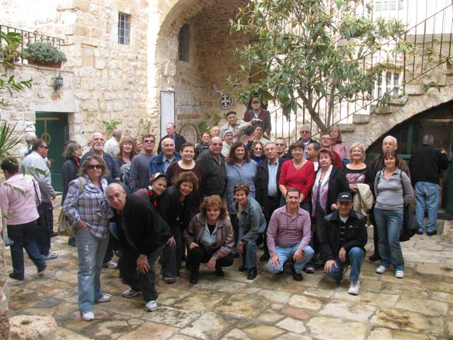 טיול לירושלים עם ד"ר אדם אקרמן, נובמבר 2009