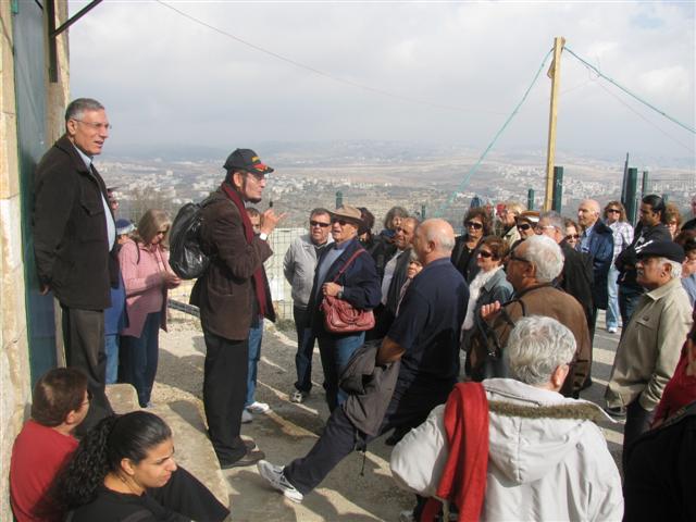 טיול לירושלים עם ד"ר אדם אקרמן, נובמבר 2009