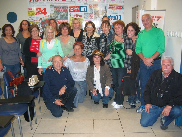 טיול חברי מקהלת צוות בצפון, דצמבר 2009