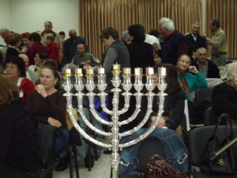 הדלקת נר רביעי של חנוכה, דצמבר 2009