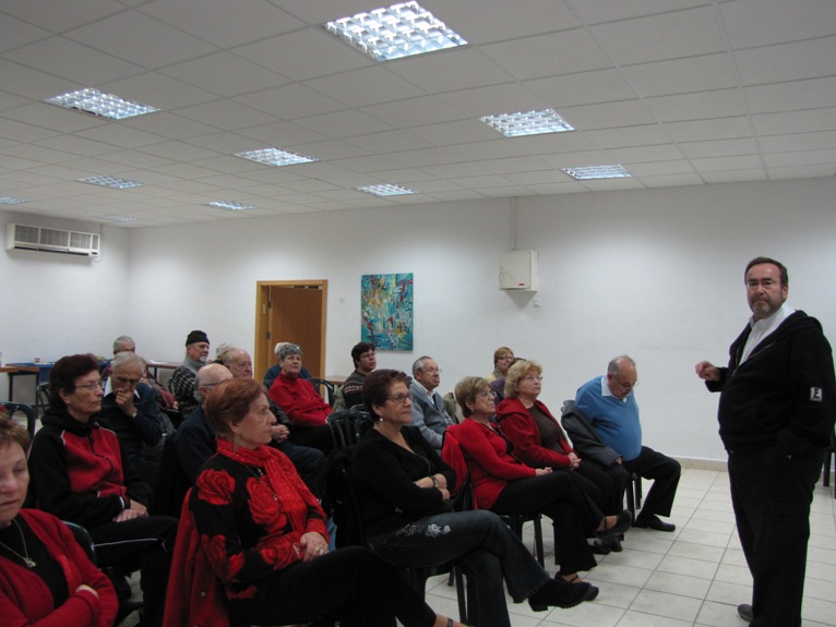 הרצאה בנושא: "טכניקת הרייקי המסורתית היפנית, לחיים בריאים יותר`` שנערכה ב- 26.1.10