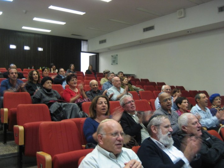 ערב שירה בציבור "שיר ליום חורף", ינואר 2010