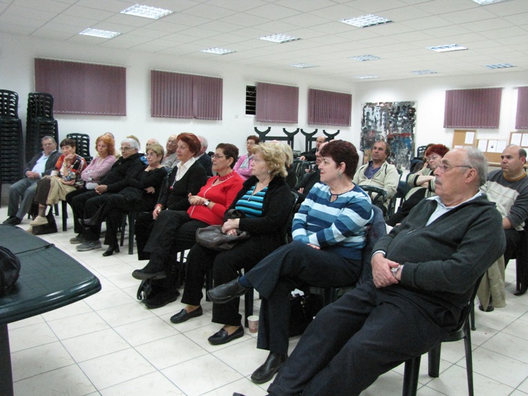 הרצאה בנושא: ``נשים בפשיעה שנערכה ב- 2.2.2010