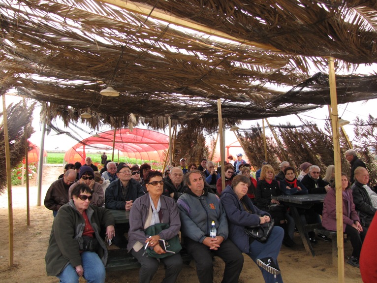 טיול לאזור חבל הבשור ``יודע חקלאי פיקח...`` שנערך ב- 8.2.2010