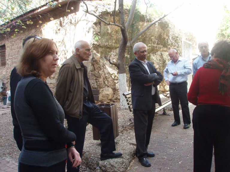 ביקור יו"ר "צוות" בעיר חדרה ופגישה עם ראש העיר