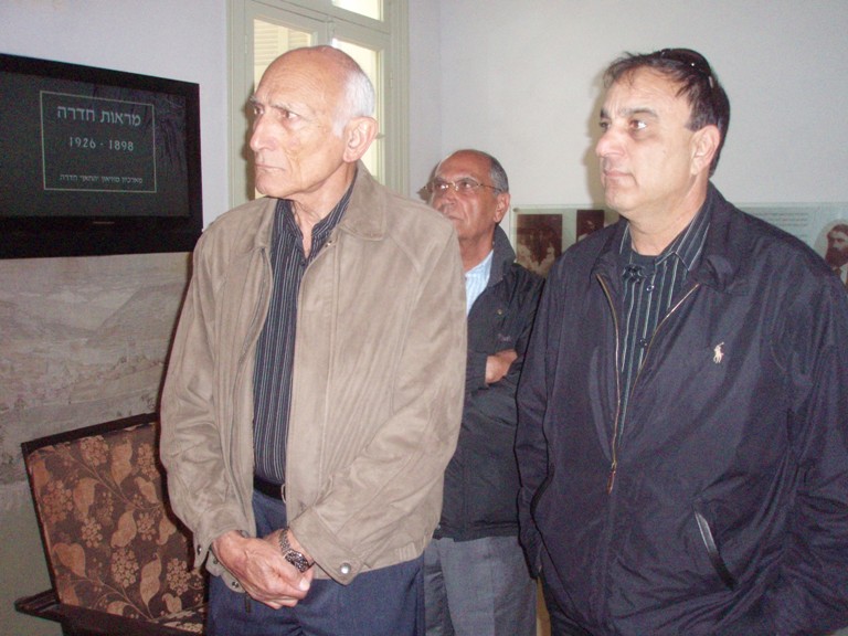 ביקור יו"ר "צוות" בעיר חדרה ופגישה עם ראש העיר