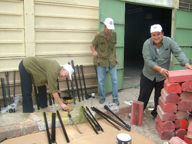 סניף חדרה: מתנדבים בימ"ח ג`למי, ספטמבר 2006