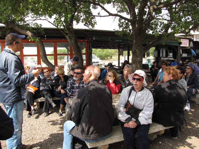 טיול מארץ הירדן ההררי אל ``מבצרי`` רמת הגולן נערך ב-7 באפריל 2010