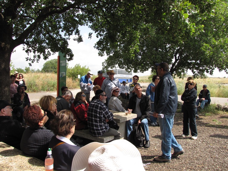 טיול מארץ הירדן ההררי אל ``מבצרי`` רמת הגולן נערך ב-7 באפריל 2010