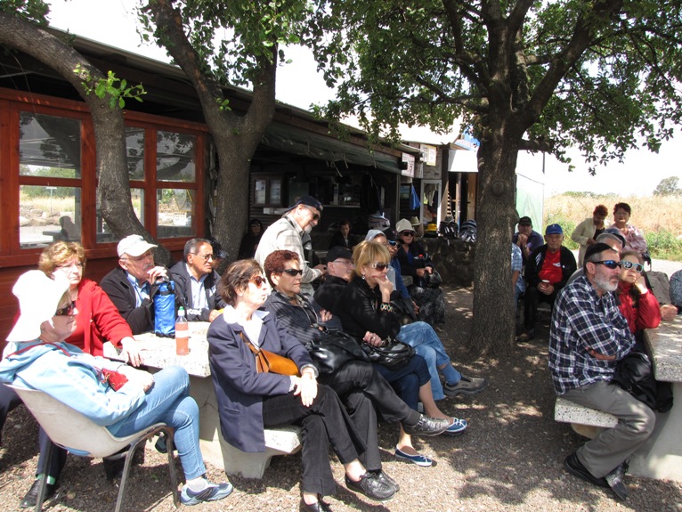טיול מארץ הירדן ההררי אל ``מבצרי`` רמת הגולן נערך ב-7 באפריל 2010