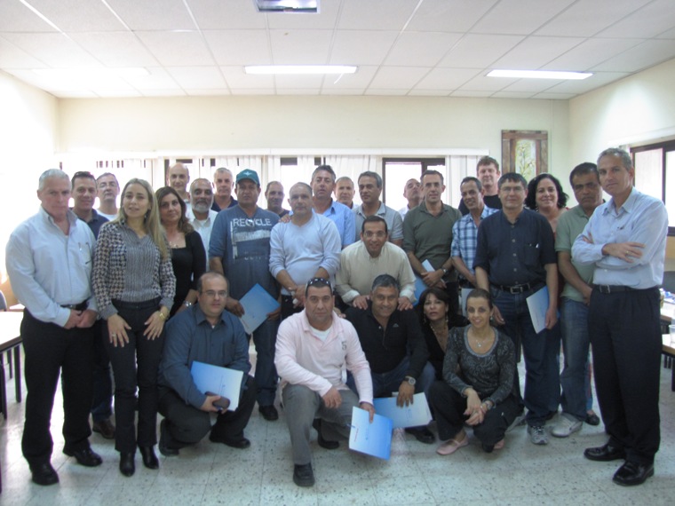 משתתפי סדנה למציאת עבודה, פברואר 2010