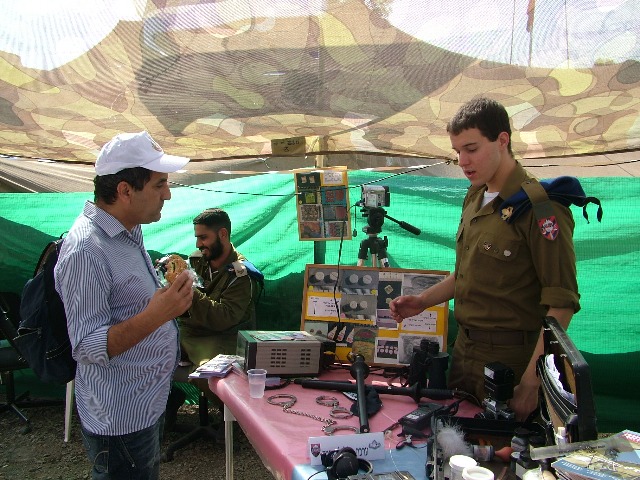 סניף חדרה: פרויקט בעקבות לוחמים, אוקטובר 2006