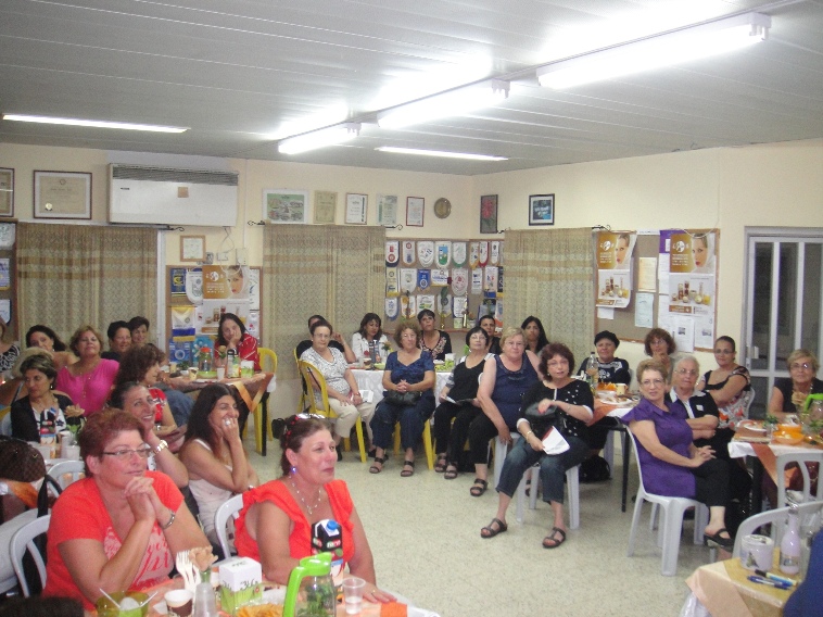 ערב נשים משותף עם סניף חדרה, יולי 2011