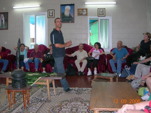 סניף בקעת אונו: טיול דרוזים ואמנים בכרמל, ספטמבר 2006