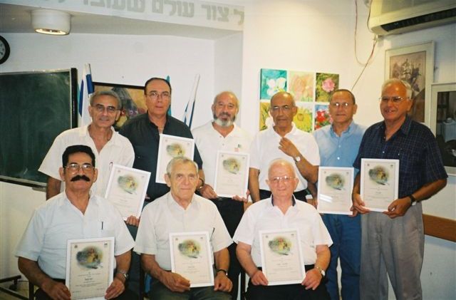 סניף בקעת אונו: תעודות הוקרה למתנדבי הסניף