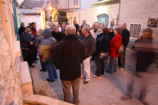 סניף ראשל"צ: סיור חנוכיות בירושלים, דצמבר 2006