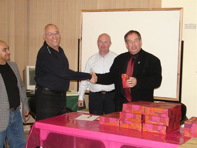 סניף רעות-מכבים-מודיעין: ערב הוקרה למתנדבים, דצמבר 2006