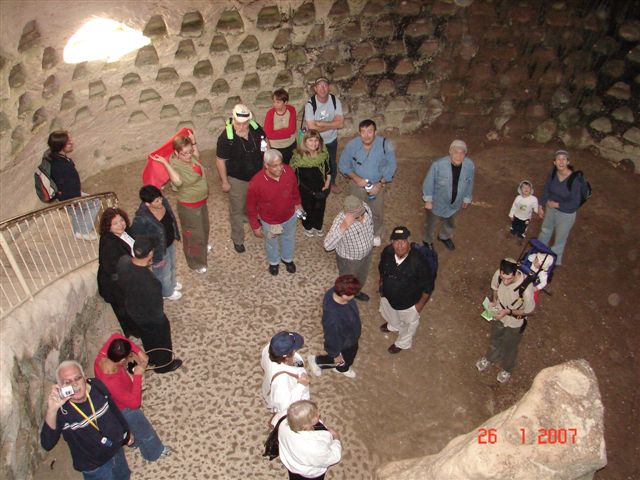 סניף רעות-מכבים-מודיעין: טיול לבית גוברין, ינואר 2007