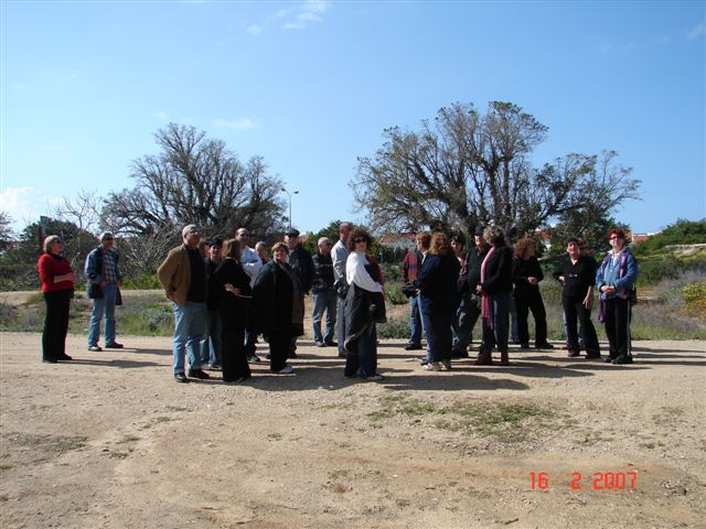 סניף רעות-מכבים-מודיעין: סיור בערים יבנה ואשדוד - "ארץ פלשת", פברואר 2007