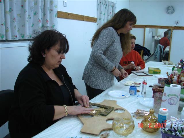 סניף רעות-מכבים-מודיעין: סדנת אמנות משולבת, פברואר 2007