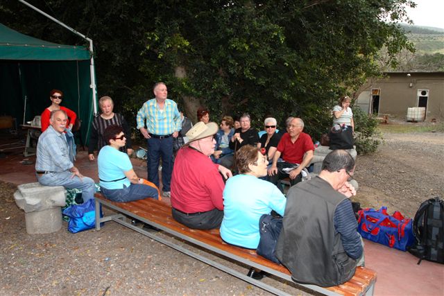 סניף ראשל"צ: טיול לכפר תבור וחמת גדר, אפריל 2007