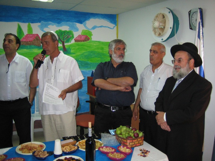 סניף ערד: טקס פתיחת מועדון הסניף, יוני 2007