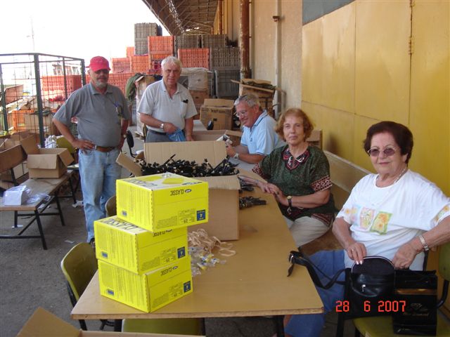 סניף חיפה: מתנדבים בימ"חים, יוני 2007