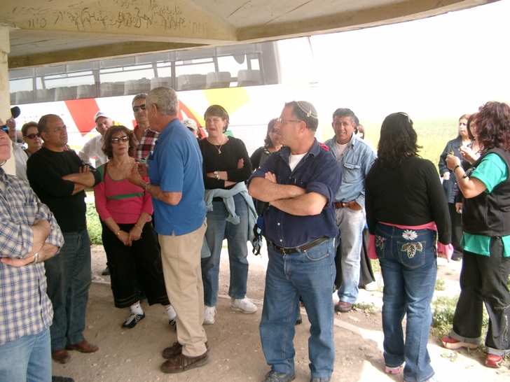 סניף רחובות: טיול בחווית נהריים וגאון הירדן, מרץ 2007