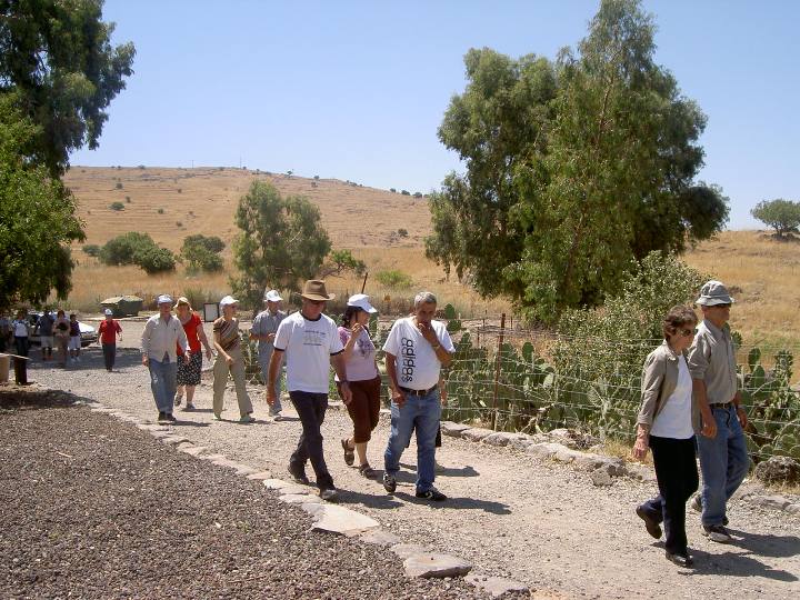 סניף חדרה: טיול המתנדבים בימ"חים לרמת הגולן, יולי 2007