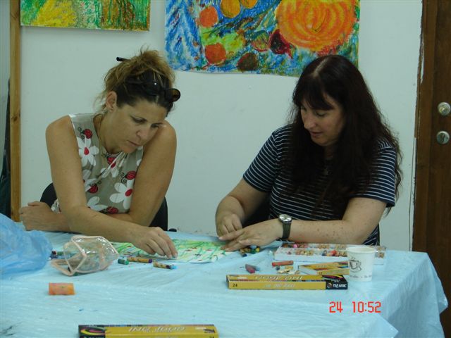 סניף רעות-מכבים-מודיעין: קורס "הציור שבפנים", יולי 2007