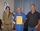 טקס הוקרה לחברי הסניף שהשתתפו בתרגיל מוסדות חינוך, ספטמבר 2012