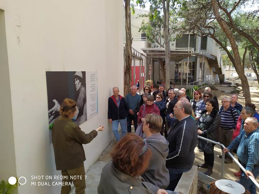 ביקור חברי סניף כרמיאל במוזיאון הפלמ''ח