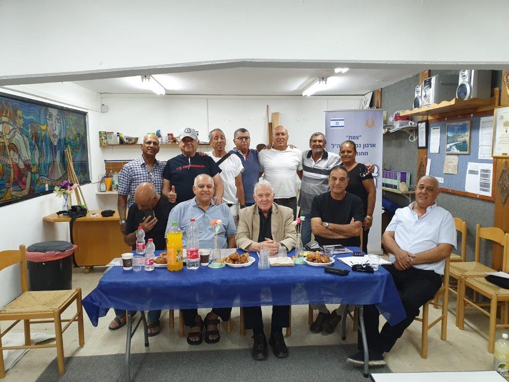 ביקור הנהלת צוות בסניף מצפה רמון