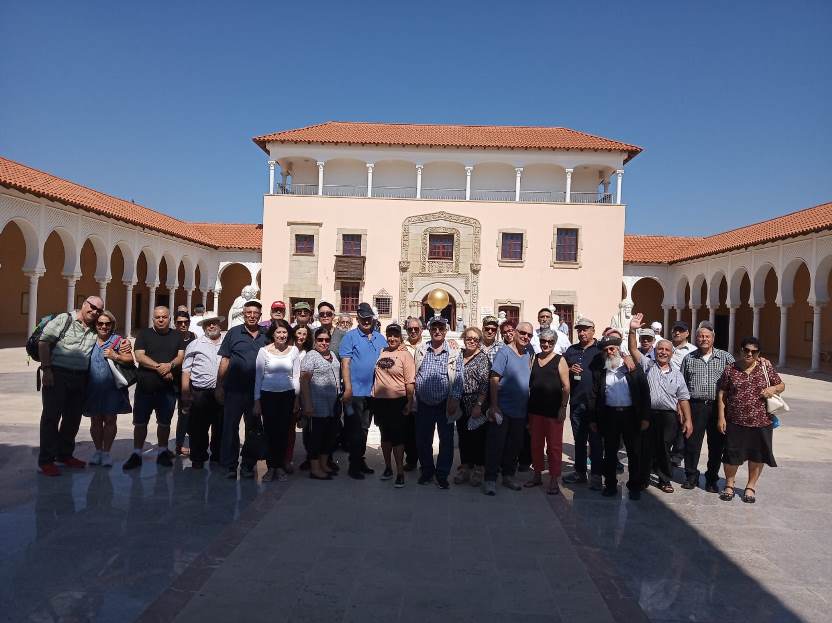 חברי מחוז ירושלים במוזיאון ראלי בקיסריה